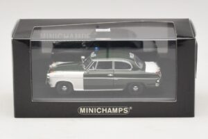 Borgward Isabella Polizei Frankfurt Minichamps 1:43 400096090 Metalli — kuva 5 / 5