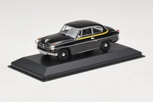 Borgward Isabella Taksi Musta Minichamps 1:43 400096095 Metalli — kuva 2 / 5
