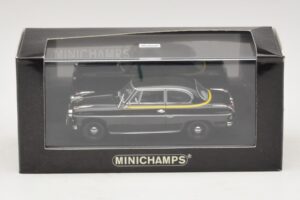 Borgward Isabella Taksi Musta Minichamps 1:43 400096095 Metalli — kuva 5 / 5
