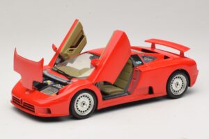 Bugatti EB110 Punainen Bburago 1:18 3055-P1 Metalli — kuva 2 / 8