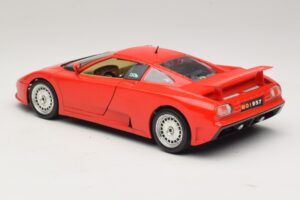 Bugatti EB110 Punainen Bburago 1:18 3055-P1 Metalli — kuva 7 / 8