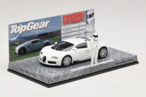 Bugatti Veyron Valkoinen Top Gear Painos Minichamps 1:43 519431100 Metalli — kuva 2 / 5