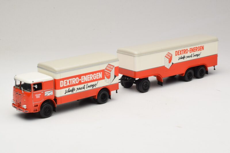 Bussing LU 11/16 Laatikkoperävaunu Dextro Energen Minichamps 1:43 499073940 Metalli