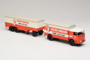 Bussing LU 11/16 Laatikkoperävaunu Dextro Energen Minichamps 1:43 499073940 Metalli — kuva 4 / 6
