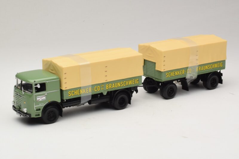 Bussing LU 11/16 Lavaperävaunu Schenker Minichamps 1:43 499073924 Metalli