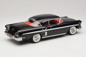 Chevrolet Bel Air Impala Coupe Musta KK-Scale 1:18 KKDC181592 Metalli — kuva 2 / 6