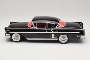 Chevrolet Bel Air Impala Coupe Musta KK-Scale 1:18 KKDC181592 Metalli — kuva 3 / 6