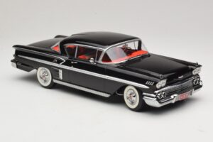 Chevrolet Bel Air Impala Coupe Musta KK-Scale 1:18 KKDC181592 Metalli — kuva 4 / 6
