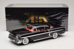 Chevrolet Bel Air Impala Coupe Musta KK-Scale 1:18 KKDC181592 Metalli — kuva 6 / 6