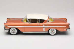 Chevrolet Bel Air Impala Coupe Kupari & Kermanvärinen KK-Scale 1:18 KKDC181591 Metalli — kuva 3 / 6