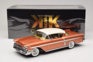 Chevrolet Bel Air Impala Coupe Kupari & Kermanvärinen KK-Scale 1:18 KKDC181591 Metalli — kuva 6 / 6