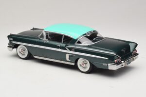 Chevrolet Bel Air Impala Coupe Tummanvihreä Metallinen & Vihreä KK-Scale 1:18 KKDC181594 Metalli — kuva 5 / 6
