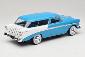 Chevrolet Bel Air Nomad Turkoosi & Valkoinen KK-Scale 1:18 KKDC181292 Metalli — kuva 2 / 6