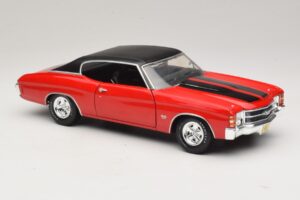 Chevrolet Chevelle SS454 Punainen Maisto 1:18 31890-P1 Metalli — kuva 6 / 8