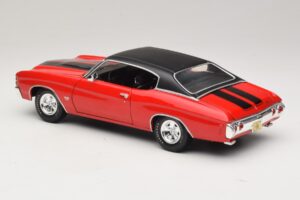Chevrolet Chevelle SS454 Punainen Maisto 1:18 31890-P1 Metalli — kuva 7 / 8