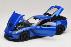 Chevrolet Corvette C7 Z06 Laguna Blue Tintcoat AUTOart 1:18 71265 Komposiitti — kuva 2 / 8