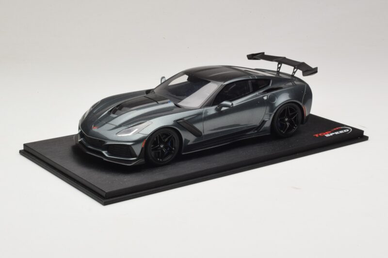 Chevrolet Corvette C7 ZR-1 Shadow Grey Metallic TopSpeed 1:18 TS0148 Hartsi