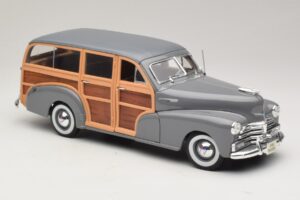 Chevrolet Fleetmaster Woody Harmaa Maisto 1:18 31854 Metalli — kuva 6 / 8