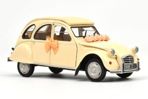 Citroen 2CV Wedding Gift Beige Norev 1:18 181475 Metalli — kuva 2 / 3