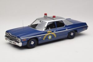 Dodge Monaco Nevada Highway Patrol Sininen & Hopea KK-Scale 1:18 KKDC181155 Metalli