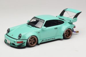 Porsche 911 964 RWB Kashiwa Blue GT Spirit 1:18 GT569 Hartsi