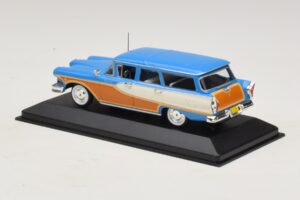 Edsel Bermuda Farmariauto Caribbean Turquoise Minichamps 1:43 400082014 Metalli — kuva 3 / 4