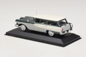 Edsel Bermuda Farmariauto Tummanvihreä Valkoinen Minichamps 1:43 400082013 Metalli — kuva 3 / 5