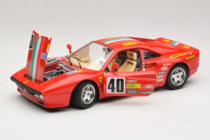 Ferrari 288 GTO #40 Punainen Bburago 1:18 3027-P4 Metalli — kuva 2 / 8