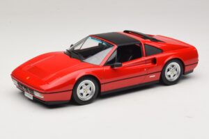 Ferrari 328 GTS Punainen Mustalla Sisustalla KK-Scale 1:18 KKDC180551 Metalli — kuva 2 / 7