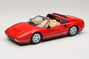 Ferrari 328 GTS US-malli Punainen Beverly Hills Cop II Beigellä Sisustalla KK-Scale 1:18 KKDC181701 Metalli
