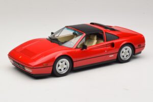 Ferrari 328 GTS US-malli Punainen Beverly Hills Cop II Beigellä Sisustalla KK-Scale 1:18 KKDC181701 Metalli — kuva 2 / 7