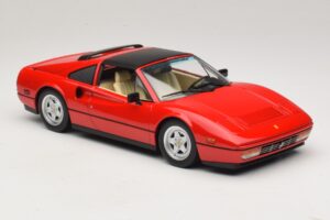 Ferrari 328 GTS US-malli Punainen Beverly Hills Cop II Beigellä Sisustalla KK-Scale 1:18 KKDC181701 Metalli — kuva 5 / 7