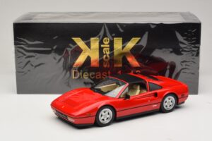 Ferrari 328 GTS US-malli Punainen Beverly Hills Cop II Beigellä Sisustalla KK-Scale 1:18 KKDC181701 Metalli — kuva 7 / 7