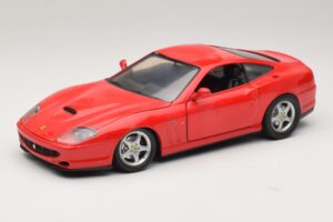 Ferrari 550 Maranello Punainen Majorette 1:18 5974 Metalli
