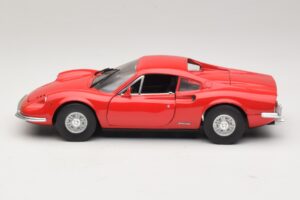 Ferrari Dino 246 Punainen Majorette 1:18 5271 Metalli — kuva 4 / 8