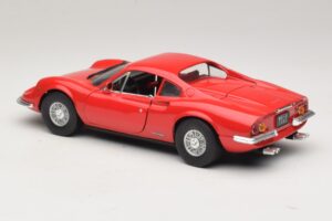 Ferrari Dino 246 Punainen Majorette 1:18 5271 Metalli — kuva 7 / 8