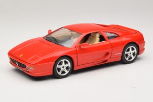 Ferrari F355 Punainen Majorette 1:18 03488200 Metalli