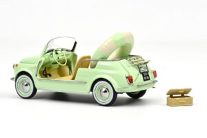 Fiat 500 Jolly Vihreä Norev 1:18 187794 Metalli — kuva 2 / 5