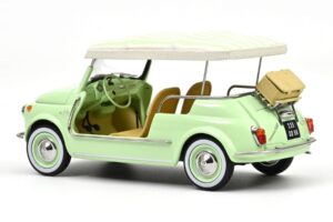 Fiat 500 Jolly Vihreä Norev 1:18 187794 Metalli — kuva 3 / 5
