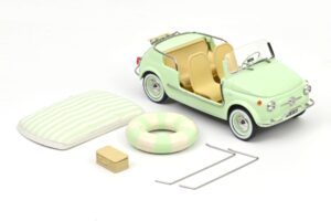 Fiat 500 Jolly Vihreä Norev 1:18 187794 Metalli — kuva 5 / 5