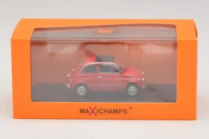 Fiat 500 L Punainen Maxichamps 1:43 940121600 Metalli — kuva 5 / 5