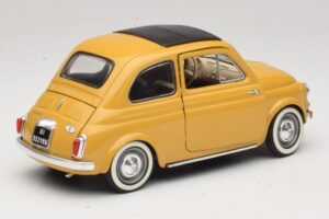 Fiat 500 Keltainen Solido 1:18 8042 Metalli — kuva 3 / 8