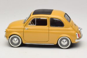 Fiat 500 Keltainen Solido 1:18 8042 Metalli — kuva 4 / 8