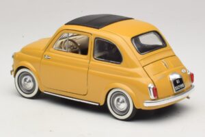 Fiat 500 Keltainen Solido 1:18 8042 Metalli — kuva 7 / 8