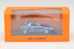 Fiat X1/9 Sininen Maxichamps 1:43 940121661 Metalli — kuva 5 / 5