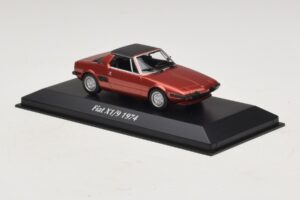 Fiat X1/9 Punainen Maxichamps 1:43 940121662 Metalli — kuva 3 / 5