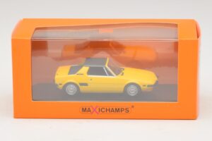 Fiat X1/9 Keltainen Maxichamps 1:43 940121660 Metalli — kuva 5 / 5