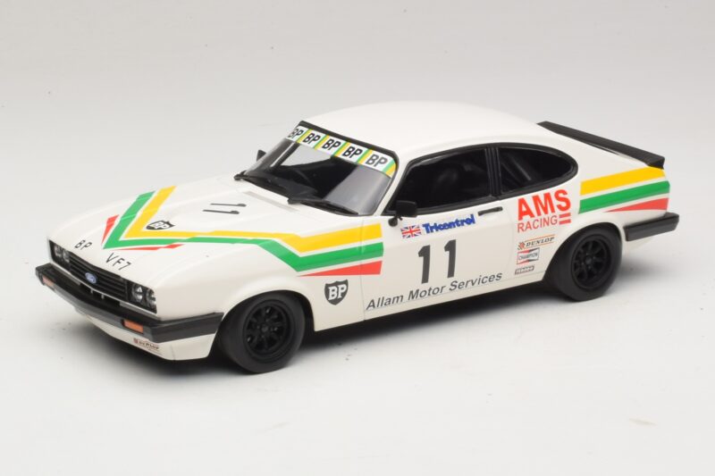 Ford Capri 3.0 #11 Allam Motor Services Silverstone Club Circuit Race BSCC 1979 Minichamps 1:18 155798611 Metalli