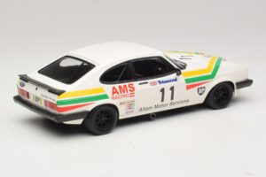 Ford Capri 3.0 #11 Allam Motor Services Silverstone Club Circuit Race BSCC 1979 Minichamps 1:18 155798611 Metalli — kuva 2 / 6