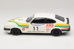 Ford Capri 3.0 #11 Allam Motor Services Silverstone Club Circuit Race BSCC 1979 Minichamps 1:18 155798611 Metalli — kuva 3 / 6